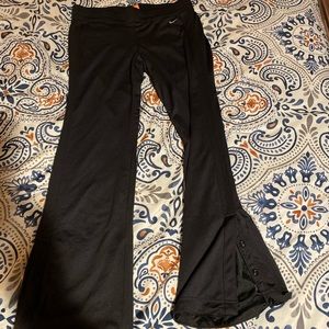 Nike athletic bottom snap pants